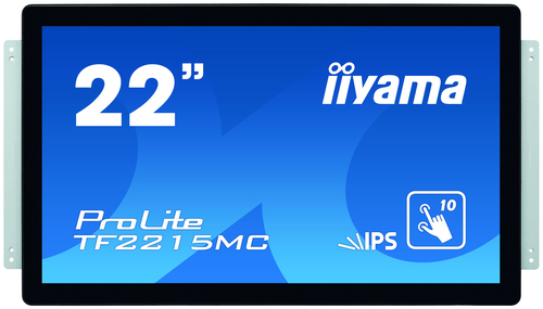 Bild von iiyama ProLite TF2215MC-B2 Computerbildschirm 54,6 cm (21.5 Zoll) 1920 x 1080 Pixel Full HD LED Touchscreen Multi-Nutzer Schwarz