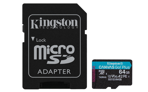 Bild von Kingston Technology Canvas Go! Plus 64 GB MicroSD UHS-I Klasse 10