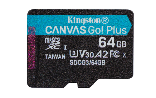 Bild von Kingston Technology Canvas Go! Plus 64 GB MicroSD UHS-I Klasse 10