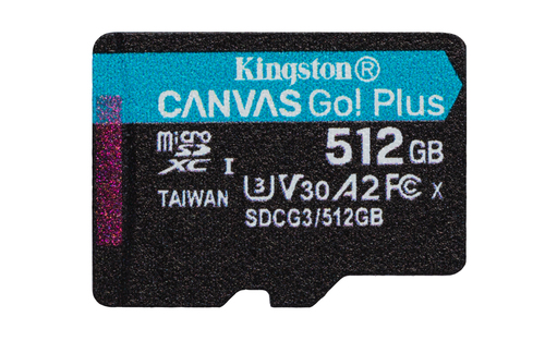 Bild von Kingston Technology Canvas Go! Plus 512 GB MicroSD UHS-I Klasse 10