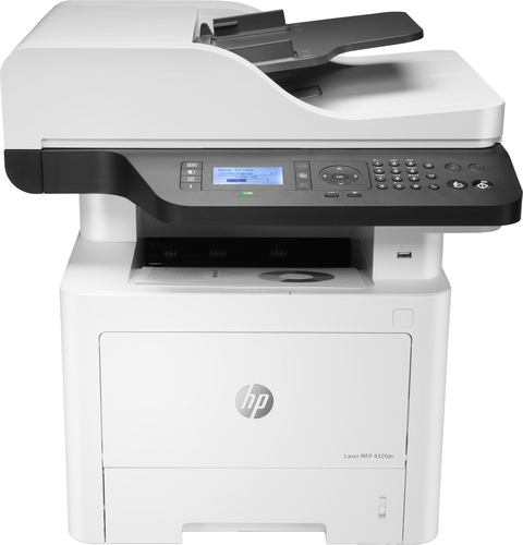Bild von HP Laser MFP 432fdn, Drucken, Kopieren, Scannen, Faxen, Scannen an E-Mail; Beidseitiger Druck; Autom. Dokumentenzuführung (50 Blatt)