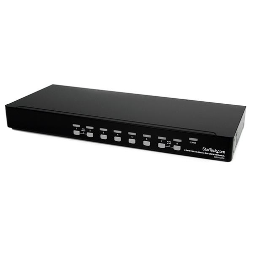 Bild von StarTech.com 8 Port 1HE DVI USB KVM Switch