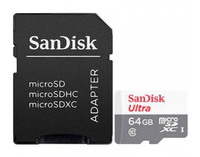 64GB SANDISK ULTRA MICROSDXC +