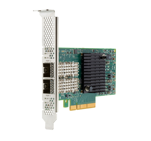 Bild von Hewlett Packard Enterprise Broadcom BCM57414 Ethernet 10/25Gb 2-port SFP28 Eingebaut Ethernet / Fiber 25000 Mbit/s