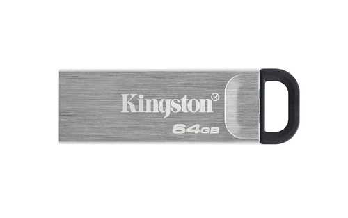 Bild von Kingston Technology DataTraveler Kyson USB-Stick 64 GB USB Typ-A 3.2 Gen 1 (3.1 Gen 1) Silber