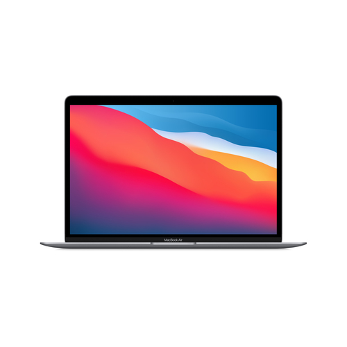 Bild von Apple MacBook Air M1 Notebook 33,8 cm (13.3 Zoll) Apple M 16 GB 512 GB SSD Wi-Fi 6 (802.11ax) macOS Big Sur Grau