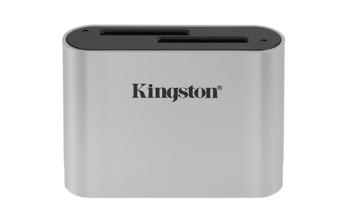 Bild von Kingston Technology Workflow SD Reader Kartenleser USB 3.2 Gen 1 (3.1 Gen 1) Schwarz, Silber