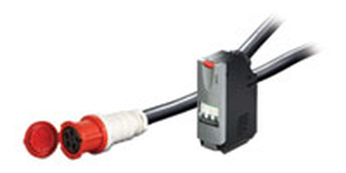 Bild von APC IT Power Distribution Module 3 Pole 5 Wire 63A IEC309 1040cm Stromverteilereinheit (PDU) 1 AC-Ausgänge Schwarz