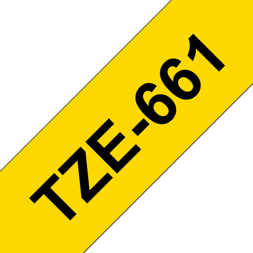 Bild von Brother TZe-661 Etiketten erstellendes Band TZ
