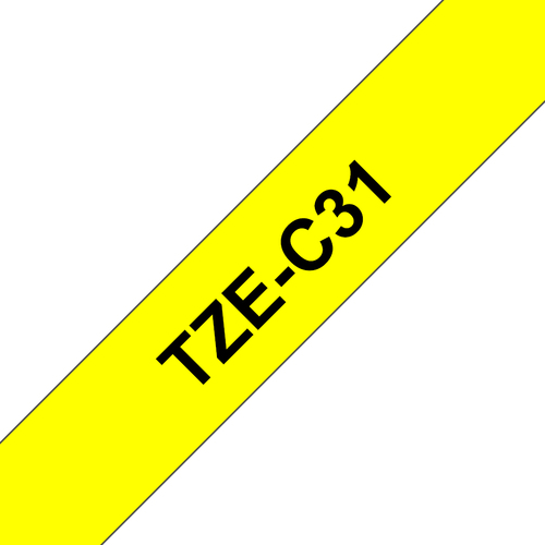 Bild von Brother TZe-C31 Etiketten erstellendes Band TZ