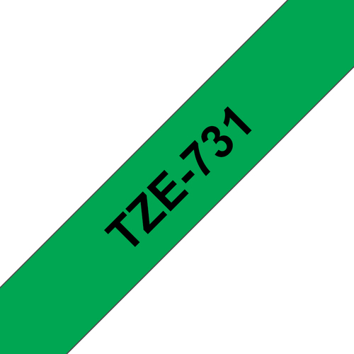 Bild von Brother TZE-731 Etiketten erstellendes Band TZ