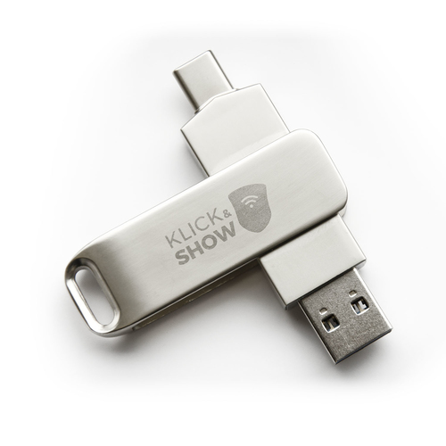 CLICK+SHOW USB A/C USB DRIVE