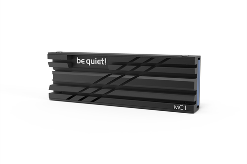Bild von be quiet! MC1 Solid-State-Laufwerk Kühlkörper/Radiator Schwarz 1 Stück(e)
