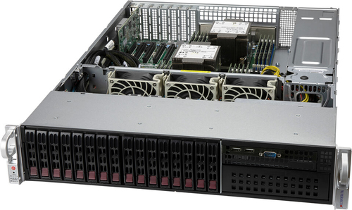 Bild von Supermicro SYS-220P-C9R Server-Barebone Intel C621A LGA 4189 Rack (2U) Schwarz