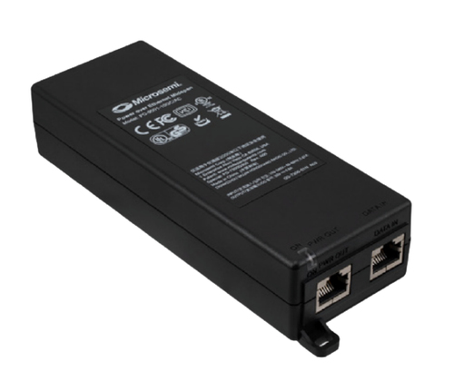 Bild von Microsemi PD-9001-10GC/AC-EU PoE-Adapter Schnelles Ethernet, Gigabit Ethernet 55 V