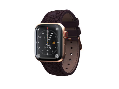 Bild von Njord byELEMENTS Salmon Leather Watch Strap - Apple Watch 40/41mm - Eldur