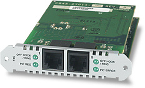 Bild von Allied Telesis Port Interface Card (PIC), 2x VOIP (FXS) Audio-Netzwerkmodul