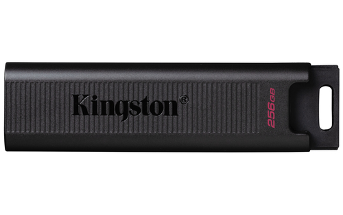Bild von Kingston Technology DataTraveler Max USB-Stick 256 GB USB Typ-C 3.2 Gen 2 (3.1 Gen 2) Schwarz