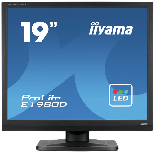 Bild von iiyama ProLite E1980D-B1 LED display 48,3 cm (19 Zoll) 1280 x 1024 Pixel XGA Schwarz