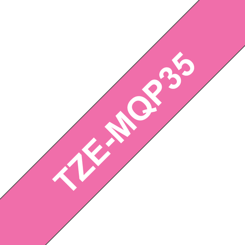Bild von Brother TZEMQP35 Etiketten erstellendes Band TZ