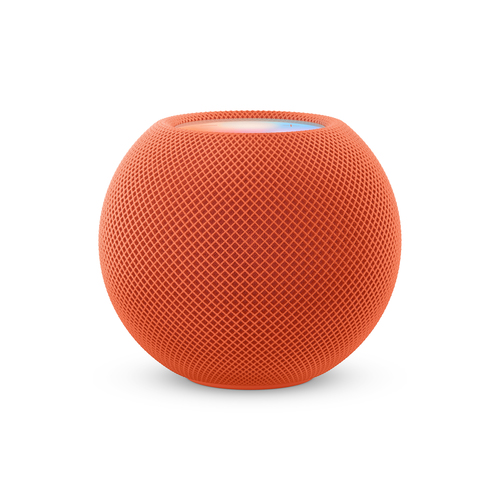 Bild von Apple HomePod mini, Apple Siri, Rund, Orange, Voller Bereich, Berührung, Apple Music, Einschalten