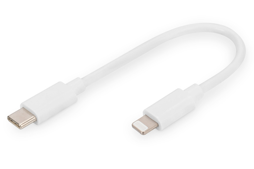 Bild von Digitus Lightning auf USB - C - Daten-/Ladekabel, MFI-Zertifiziert