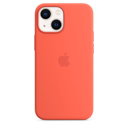 Bild von Apple iPhone 13 mini Silikon Case mit MagSafe - Nektarine