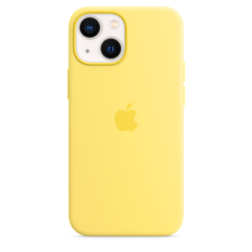 Bild von Apple iPhone 13 mini Silikon Case mit MagSafe - Zitronenschale