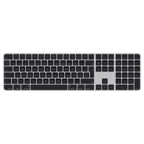 Bild von Apple Magic Keyboard Tastatur Bluetooth QWERTZ Deutsch Schwarz, Silber