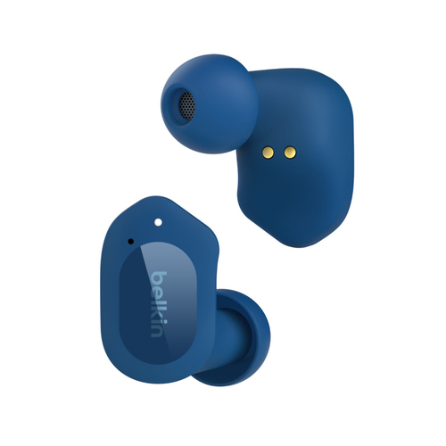 Bild von Belkin SOUNDFORM Play Kopfhörer True Wireless Stereo (TWS) im Ohr Bluetooth Blau