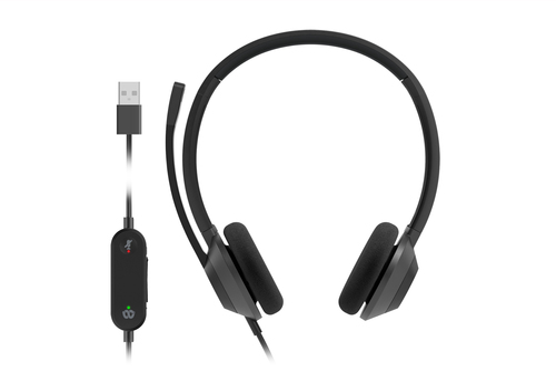 Bild von Cisco Headset 322 Kopfhörer Kabelgebunden Kopfband Büro/Callcenter USB Typ-A Schwarz