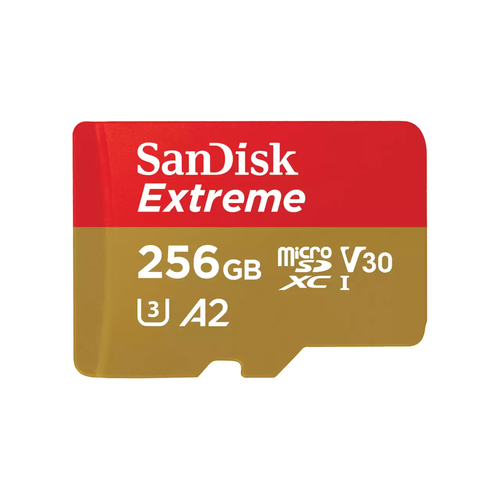 EXTREME MICROSDXC CARD 256 GB