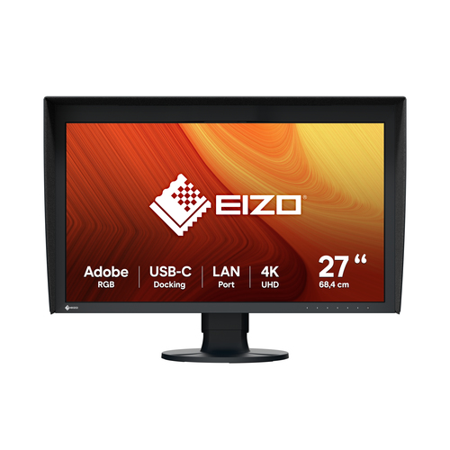 Bild von EIZO ColorEdge CG2700X Computerbildschirm 68,6 cm (27 Zoll) 3840 x 2160 Pixel 4K Ultra HD LCD Schwarz