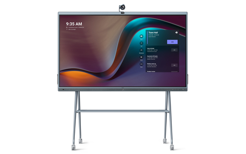 Bild von Yealink MeetingBoard Digital Beschilderung Flachbildschirm 2,18 m (86 Zoll) LED WLAN 4K Ultra HD Schwarz Touchscreen Eingebauter Prozessor Android 10