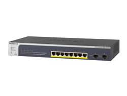 Bild von NETGEAR GS510TPP Managed L2/L3/L4 Gigabit Ethernet (10/100/1000) Power over Ethernet (PoE) Schwarz