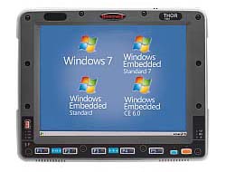 Bild von Honeywell Thor VM2 3G 16 GB 24,6 cm (9.7&quot;) Intel Atom® 2 GB Wi-Fi 4 (802.11n) Windows Embedded Standard 7 Grau, Silber