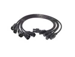 Bild von APC PWR Cord C13 - C14, 0.6 m Schwarz 0,61 m C13-Koppler C14-Koppler