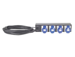 Bild von APC Rack PDU Extender, Basic, 2U, 32A, 230V, (4) IEC 309-32 Stromverteilereinheit (PDU) 4 AC-Ausgänge Schwarz