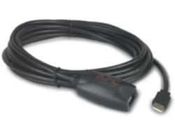 Bild von APC NetBotz USB Latching Repeater Cable, Plenum, 5m USB Kabel 5,00 m USB A Schwarz
