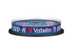 Verbatim - DVD-R X10 SPINDLE