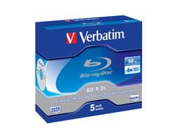 Bild von Verbatim 43748 Leere Blu-Ray Disc BD-R 50 GB 5 Stück(e)
