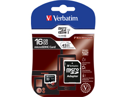 Bild von Verbatim Premium 16 GB MicroSDHC Klasse 10