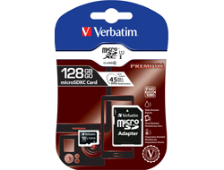 Bild von Verbatim Premium 128 GB MicroSDXC UHS-I Klasse 10