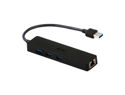 Bild von i-tec Advance USB 3.0 Slim HUB 3 Port + Gigabit Ethernet Adapter