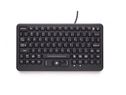 Bild von Gamber-Johnson SL-86-911 Tastatur Industriell USB QWERTY Englisch Schwarz