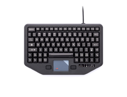 Bild von Gamber-Johnson 7300-0083 Tastatur für Mobilgeräte QWERTY USB Schwarz