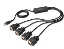 USB 2.0 to RS232*4 Cable