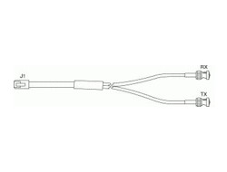 Bild von Cisco E1 Cable RJ-45 - Dual BNC (Unbalanced) Koaxialkabel 3 m