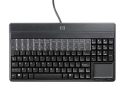 Bild von HP POS USB-Tastatur mit Magnetstreifen-Lesegerät