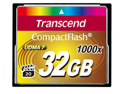 32GB Compact Flash Card 1000x